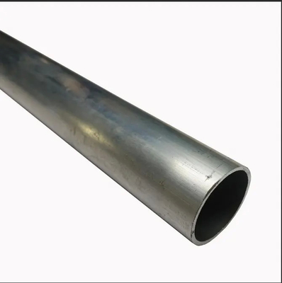 6082-T6アルミ合金の円形は25mmの30mm銀製の粉の上塗を施してあるアルミニウム管を配管する