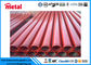 防水黒の塗る上塗を施してある鋼管の炭素鋼のErw赤い/材料