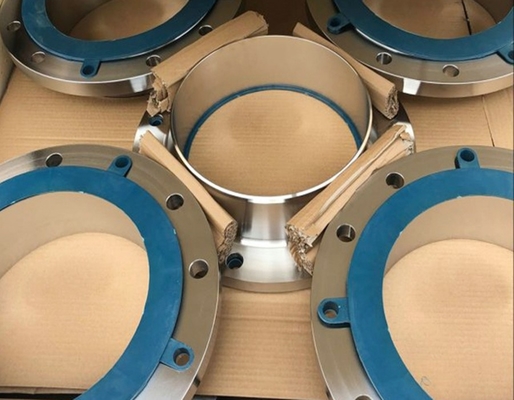 ASME B16.5 S32750の複式アパートの溶接フランジASTM UNS32760 8" Sch40sの極度の二重ステンレス鋼の管付属品