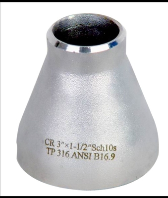 UNS S31803の同心の減力剤SCH10 1 x 1/2 ASME B16.9に合うバット溶接
