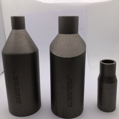 チタニウムの合金鋼の管付属品ASTM B363のチタニウムGr7 2" x 1" SCH10S X SCH40Sのチタニウムの合金のスエージのニップル