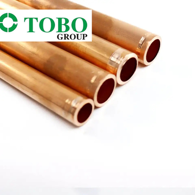99.9%純粋な銅管の熱伝導性の管は熱管f8の銅の熱伝導性の管大きい熱TRANSを焼結させた