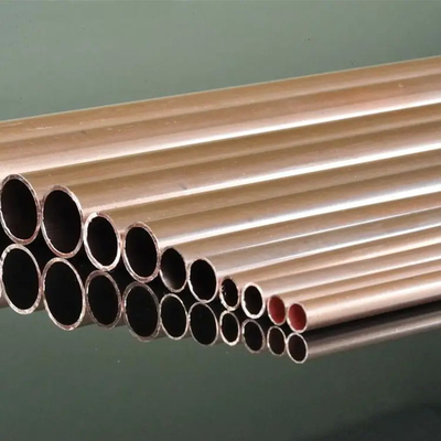 銅のニッケルの管継ぎ目が無いC70600 C71500 C12200のまっすぐな銅合金の管6m 0.8mm