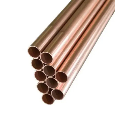 C70600 C71500の銅のニッケルの管ASTM B467 6&quot;はSch10 CuNi 9010まっすぐな円形の銅の管を磨いた