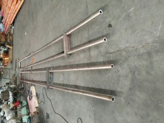 C71500銅のニッケル90/10のU字型金属の管2"関係のためのSCH40 8000mm