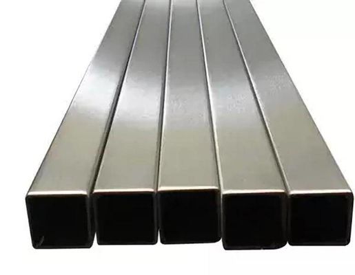 ASTM A554 SS304ミラーは100*100*5*6000mmの産業ステンレス鋼の正方形の管を磨いた