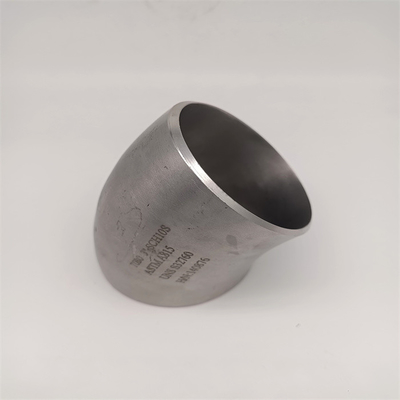 45度Lr 8"スライバ肘Wphy56 Wphy60 Sch40の女性の管付属品