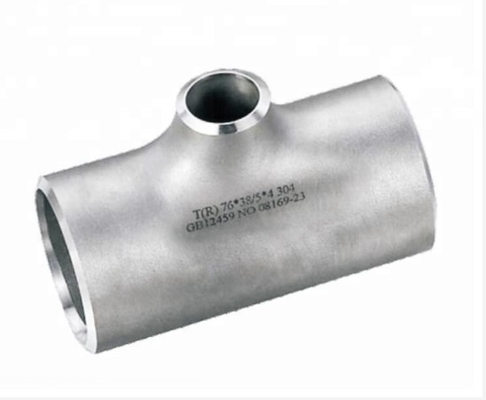 継ぎ目が無いBWのまっすぐなティー12" SCH-80 ASTM A403-WP316/316L ASME B16.9