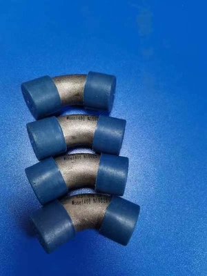 ニッケルを被せなさい合金鋼の管付属品90 LR SMLSの肘5"に   STD Monel 400のバット溶接の付属品