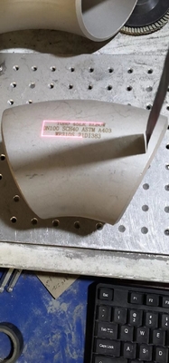 ステンレス鋼の管付属品 45 の肘 A403 の等級 WP 316 DN55 SCH10S の継ぎ目が無い肘