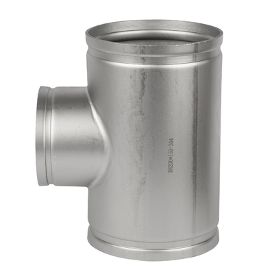 ティーUNS S32750 ASME B16.9を減らす極度の二重ステンレス鋼の管付属品