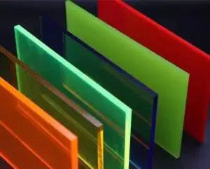 耐紫外線キャストアクリルシート GB/T 7134 標準カスタム幅ディスプレイ用キャストアクリルシート