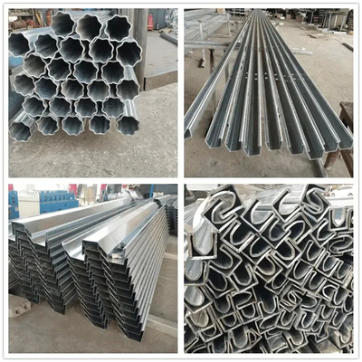 ERW ホットディップガルバンパイプ ASTM A53 標準 SCH80 建設フェンス流体パイプ