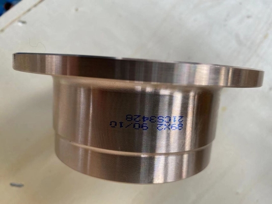 銅ニッケル スタブ エンド UNS 70600 10" SCH40 ラップ ジョイント スタブ エンド突合せ溶接継手