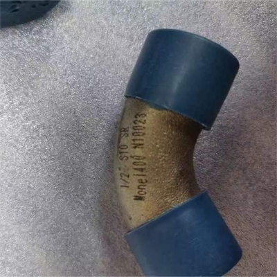 鋼管の付属品はLRのニッケル合金ASTM B366 N04400 Monel 400を90度の肘肘で突く