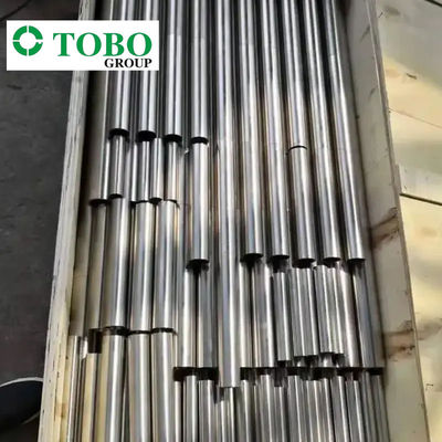 ASTM B338 シームレスチタン合金管 Gr2 Gr5 Gr9 4" SCH40 エグゼストパイプ