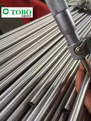 ASTM B338 Gr9 チタン合金丸管 10インチ 20mm 研磨熱間圧延