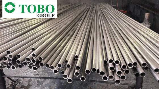 ASTM B338 Gr9 チタン合金丸管 10インチ 20mm 研磨熱間圧延