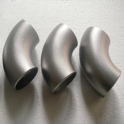 90 / チタニウムの合金の肘45/180度は溶接の肘のチタニウムの管付属品を接合する