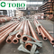 銅管の正方形99%の純粋な銅のニッケルは20mm 25mmの銅管を3/8本の真鍮の管の管配管する