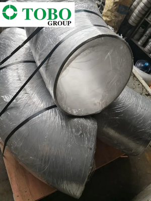 A234 WP5の合金鋼の管付属品90 deg LRの肘の継ぎ目が無い炭素鋼の肘/合金鋼の肘/パイプ ベンド