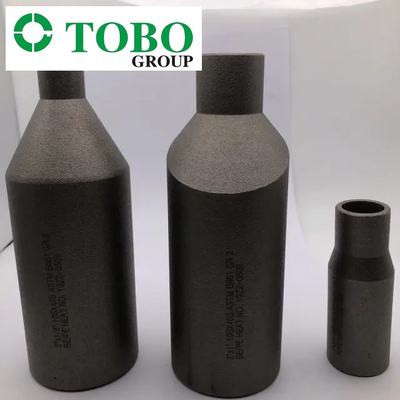 チタニウムの合金鋼の管付属品ASTM B363のチタニウムGr7 2" x 1" SCH10S X SCH40Sのチタニウムの合金のスエージのニップル