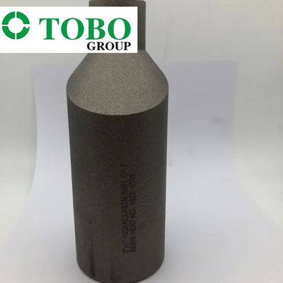 造られた管付属品のチタニウムの合金鋼ASTM B861 GR2 2" x 1" SCH10S X SCH40Sのチタニウムの合金のスエージのニップル
