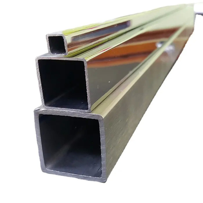 ASTM B337 Inconel 600 601 625 690ニッケル合金の管の明るい溶接された正方形の鋼鉄管