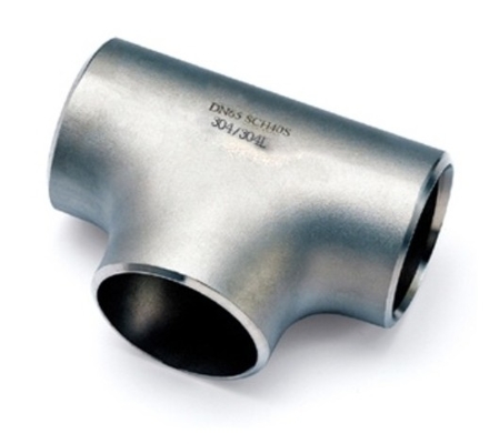ASME B16.9 バット・ウェルディング・イコール・ティ パーソナライズ可能な材料,例えば炭素鋼 ステンレス鋼 NPS1/2"-60" 迅速な配達 低MOQ