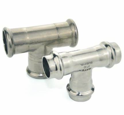 ASTM A815 WPS32750 SAF 2507® スーパーデュプレックスステンレス・スティール バット・ウェールド 均等/減速型