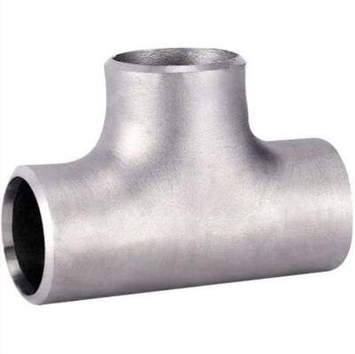 ASME B16.9 304 Stainless Steel Equal Tee, 4" SCH10 Butt Weld Pipe Fitting