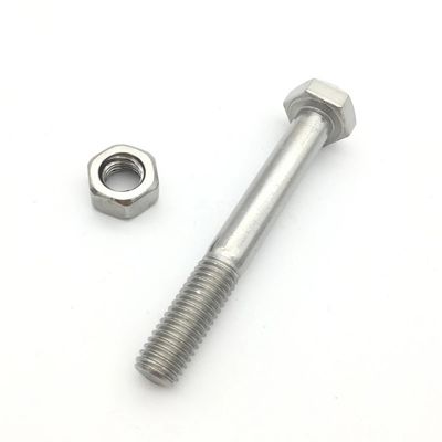 工場価格のステンレス鋼304の316の316L DIN 931 DIN 933のジンクスのボルトおよびくだらない六角形のボルト