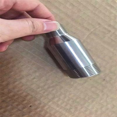 継ぎ目が無いステンレス鋼A182 WP317 SCH10SxSCH40S PBEのスエージのニップル