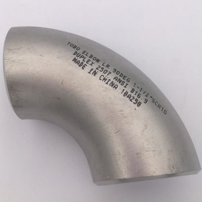 極度のステンレス鋼F317ls32750に合う90d肘のバットWeling