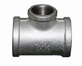電流を通された三方Malsteelの管付属品は配水管の配管の付属品1を6分DN15じりじり動かす4分を
