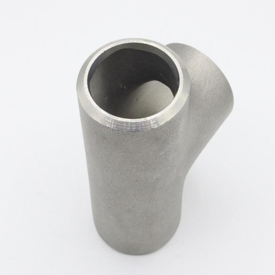 バット溶接の付属品N08020 ASME B16.9のニッケルの合金鋼のティー