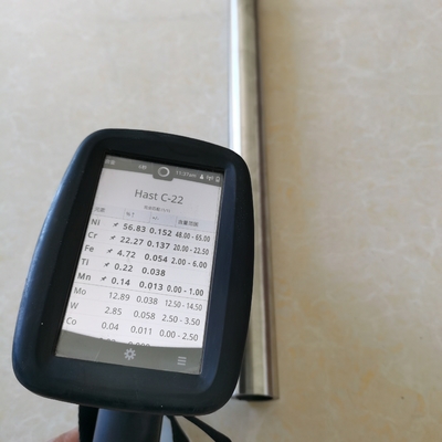 ASME B36.19 ASTM B622 UNS N06022 SCH40sのサイズ1"合金C22の継ぎ目が無い管