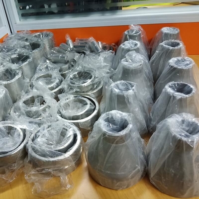 複式アパートの鋼管の付属品の減力剤ASTM A185 F53 2507のバット溶接の付属品は減力剤を騙す