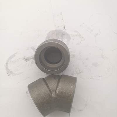 90肘ASME B16.11 ASTM B564 UNS N06022 SCH40sのサイズ1"ソケットの溶接肘