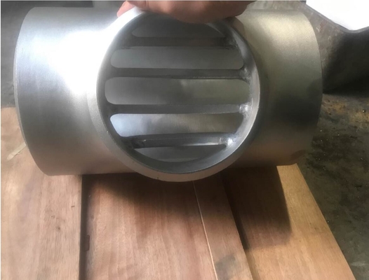 ASTM B16.9 Duplesのステンレス鋼の管によって禁止されるティーUNS S31803/2205 6" X 6" SCH80