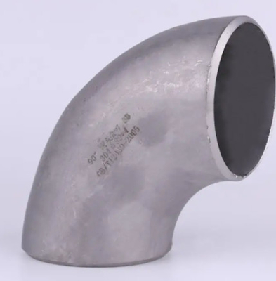 ASTM/UNS N02200 90程度のバット溶接の肘S/R DN80 SCH80の合金鋼の管付属品