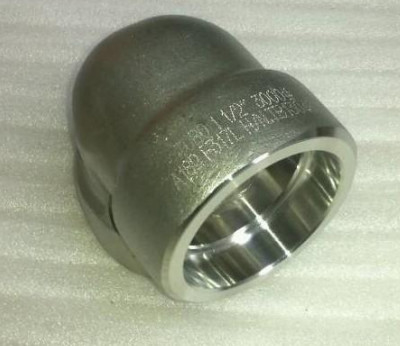 ASTM/UNS N02200 90程度のバット溶接の肘S/R DN80 SCH80の合金鋼の管付属品