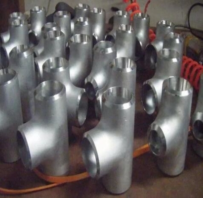 継ぎ目が無いバット溶接のまっすぐなティー8" * 8" SCH-80S ASTM A403-WP316/316L ASME B16.9