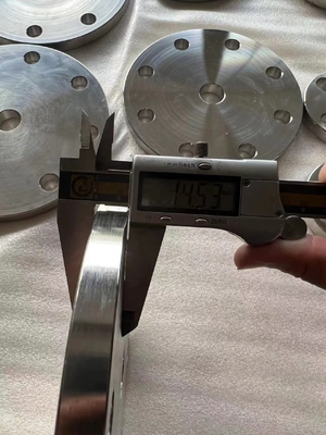 ASME B16.5のニッケルの合金鋼のブランク フランジRF Hastelloy C22   12