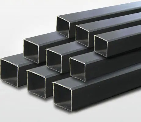 電流を通された鋼管ASTM A500の標準は黒色火薬の上塗を施してある正方形の鋼管を溶接した