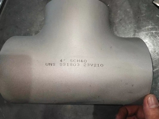 極度の複式アパートの管付属品の等しいティーBW ASME B16.9 SMLS 4