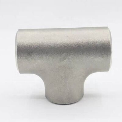 ASTM A312 スーパー二相鋼 B16.9 304ステンレス鋼ティー、UNS S31254 (254SMO)