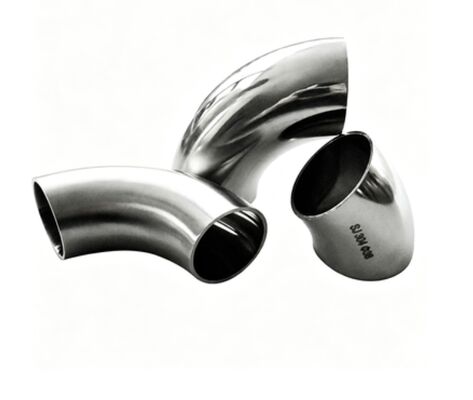 配管用 90度バット溶接継手 ポリッシュ 304ステンレス鋼エルボ