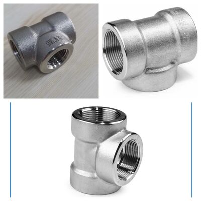 デュプレックスステンレス鋼管フィッティング ソケット溶接 直 Tee A182 F51