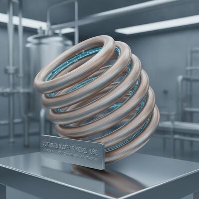 化学工業向け、研磨面と優れた耐食性を備えたカスタム銅ニッケルパイプ